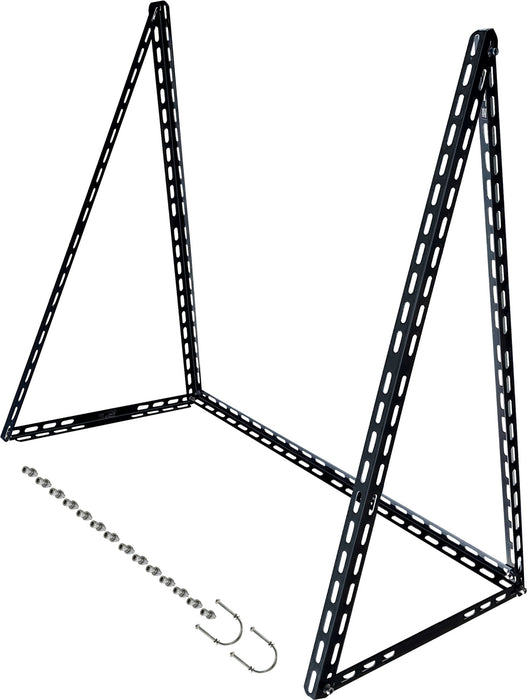 Aluminum solar module frame black