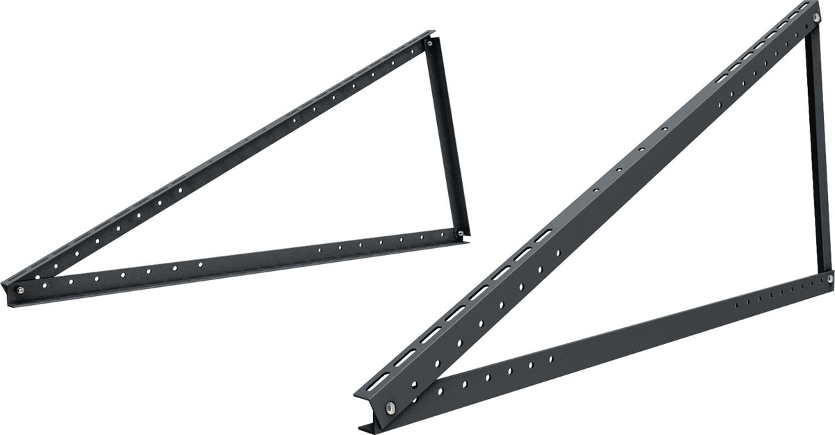 Aluminum solar module frame black