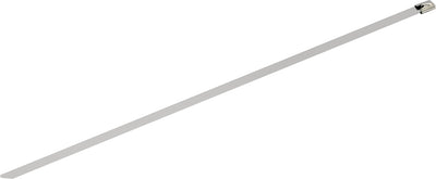 Set of 10 stainless steel cable ties, 40 cm