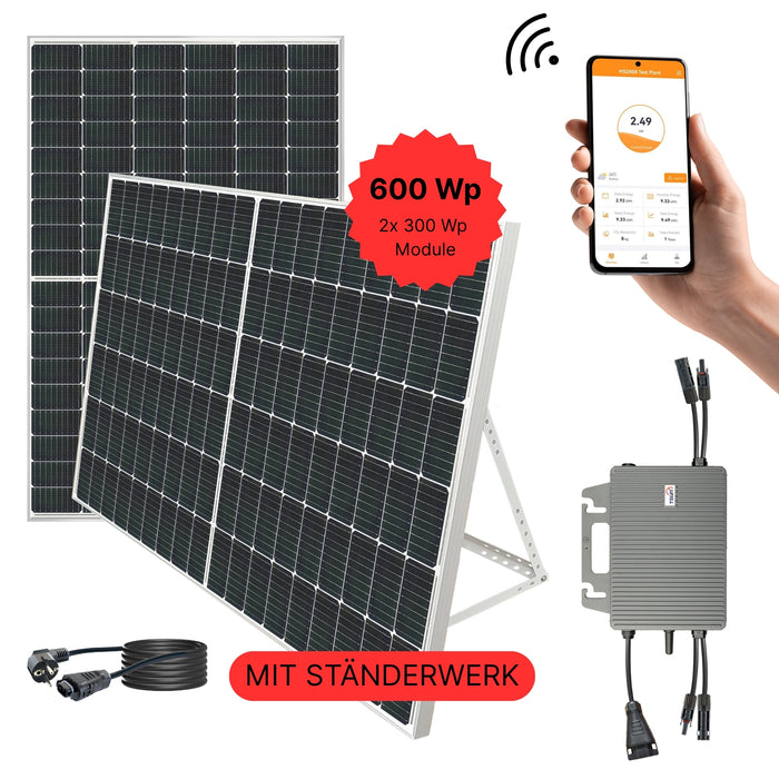 Balkonkraftwerk 600 Wp (nur Abholung)