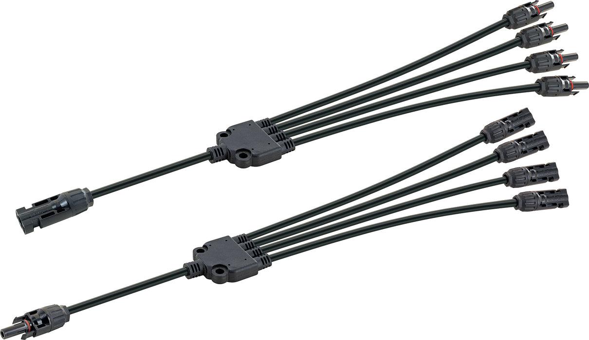 Schwaiger Solaradapter 4in1 Kabel 35 cm