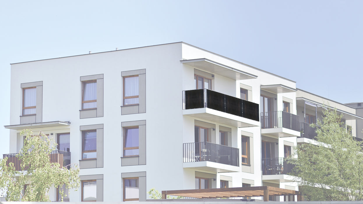 Slim-Line Modul 4er Set mit Wechselrichter