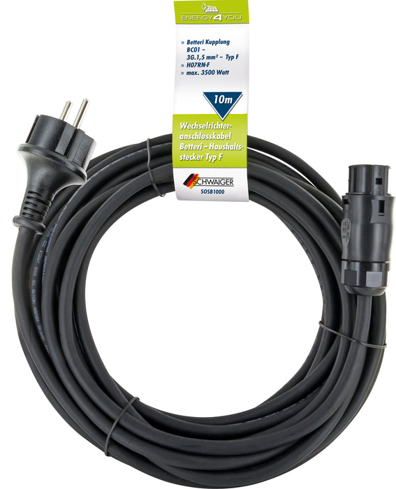 Inverter connection cable 5/10/20 m