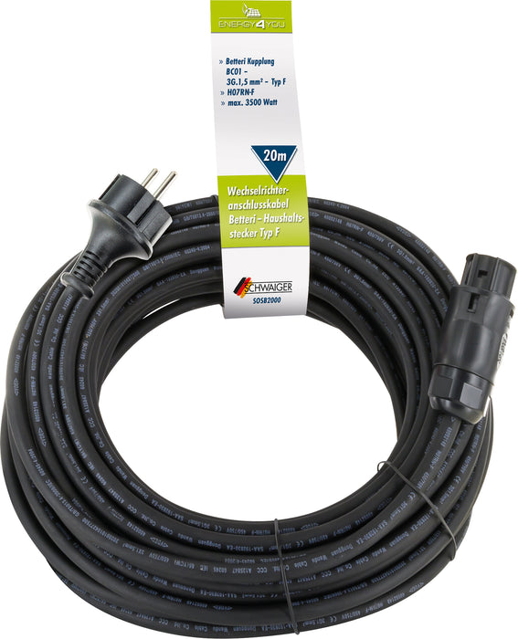 Inverter connection cable 5/10/20 m