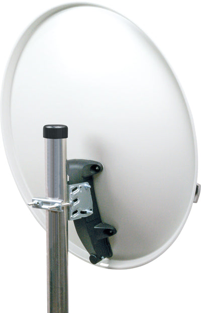 Satellitenanlage Set Hellgrau Stahl 60 cm