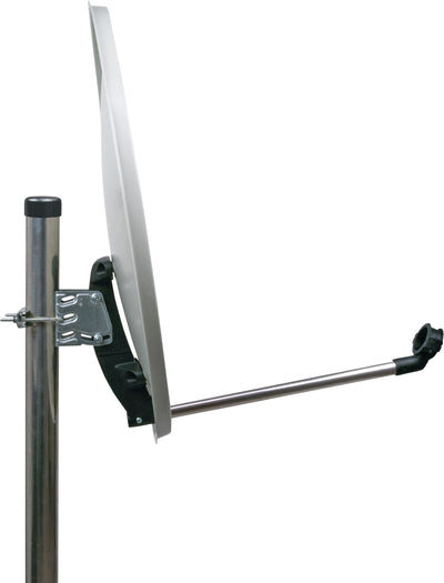 Satellitenanlage Set Hellgrau Stahl 60 cm