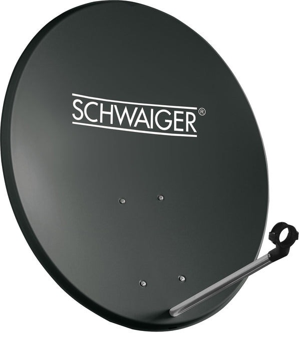 Satellitenanlage Set Anthrazit Stahl 55 cm