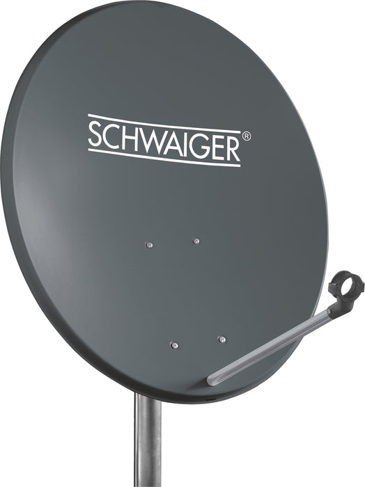 Satellitenanlage Set Anthrazit Stahl 55 cm