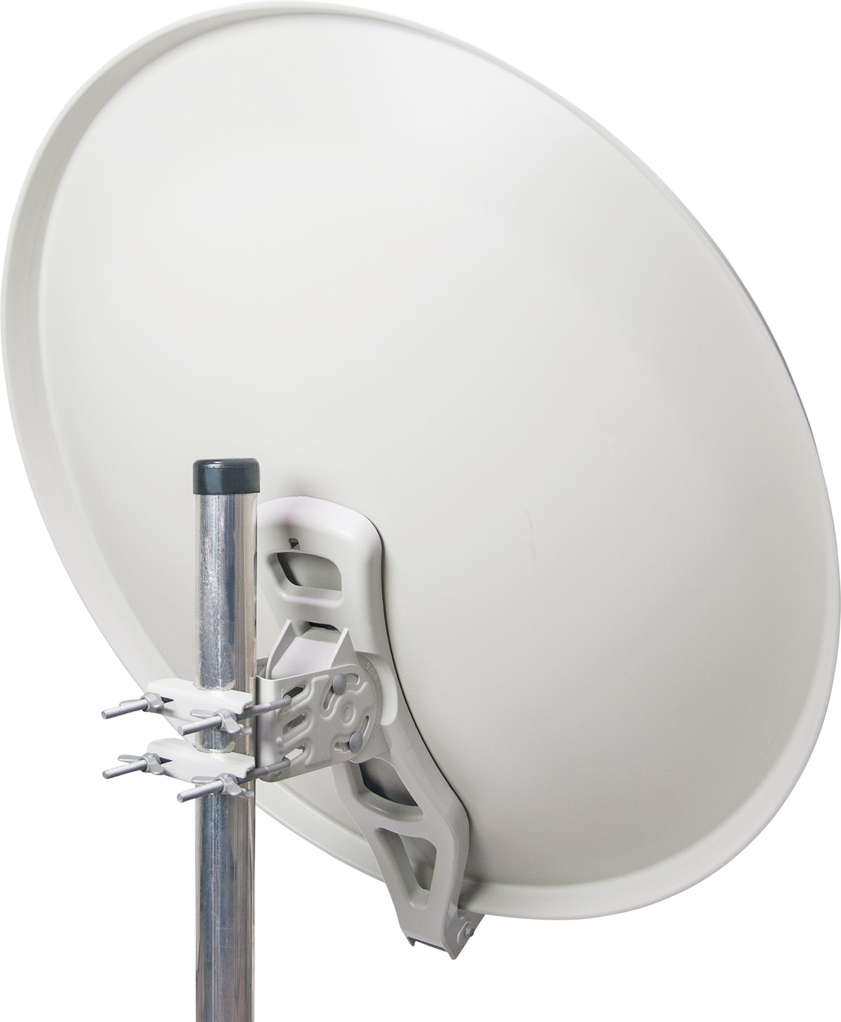 Satellitenanlage Set Hellgrau Aluminium 88 cm