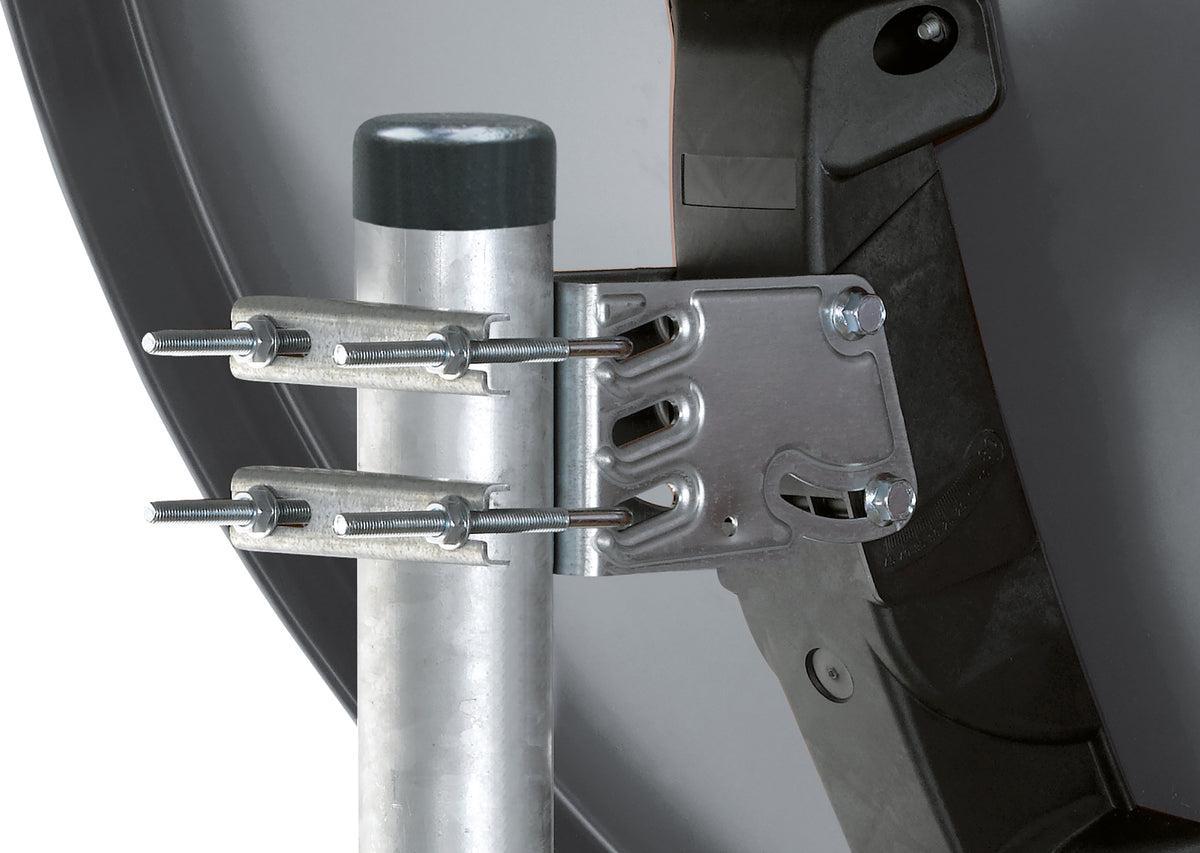 Aluminium Satellitenschüssel 80 cm anthrazit