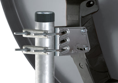 Aluminium Satellitenschüssel 80 cm anthrazit