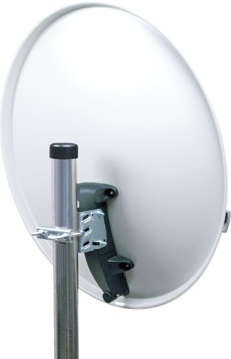 Satellite dish steel light grey 55 cm