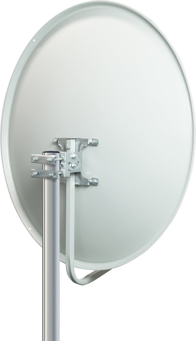 Satellitenschüssel Stahl Hellgrau 70 cm