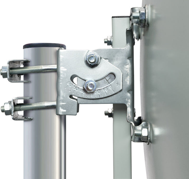 Satellitenschüssel Stahl Hellgrau 70 cm