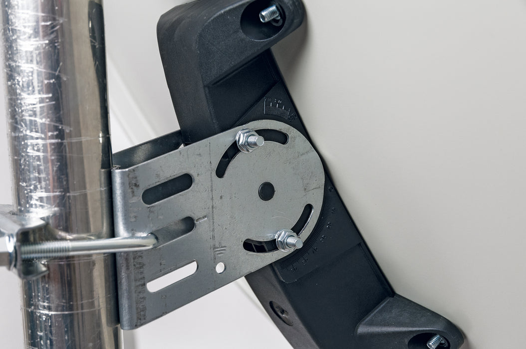 Satellitenschüssel Stahl Hellgrau 70 cm