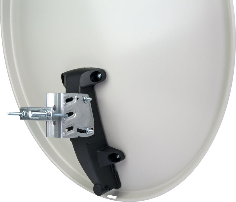 Satellitenschüssel Stahl Hellgrau 70 cm