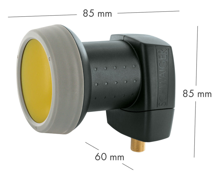 Single LNB digital SUN PROTECT anthracite