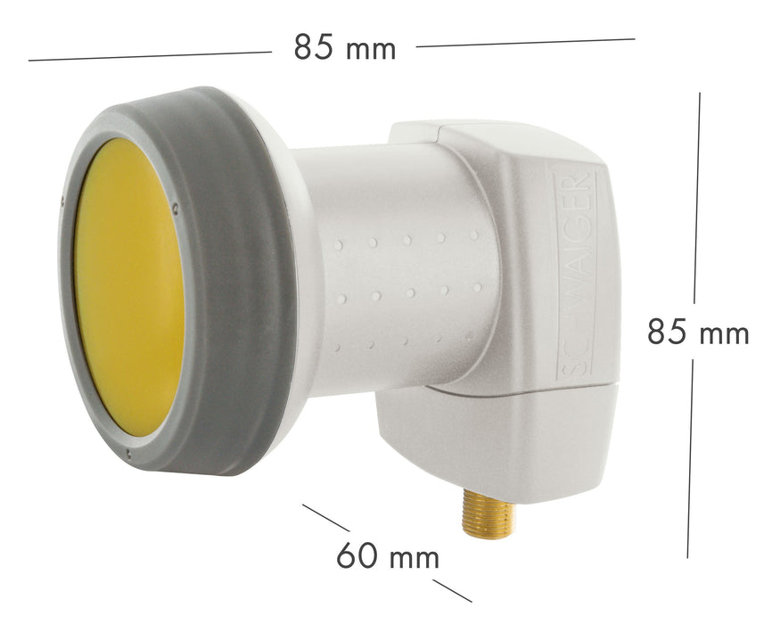 Single LNB digital SUN PROTECT light gray