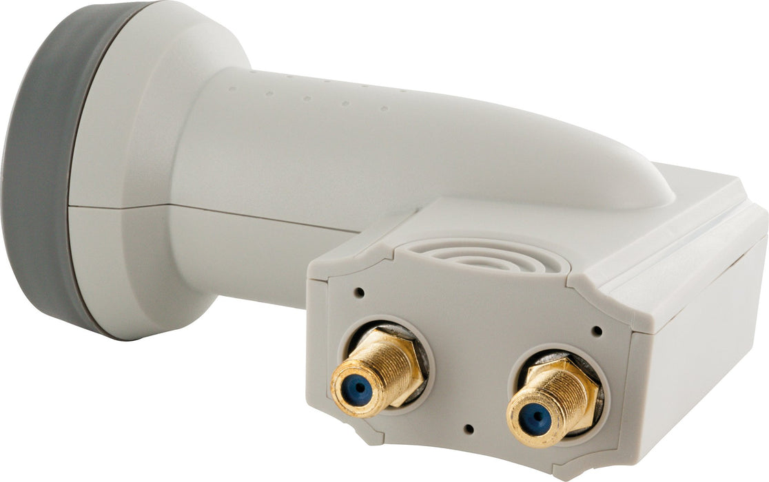 Twin LNB digital SUN PROTECT hellgrau