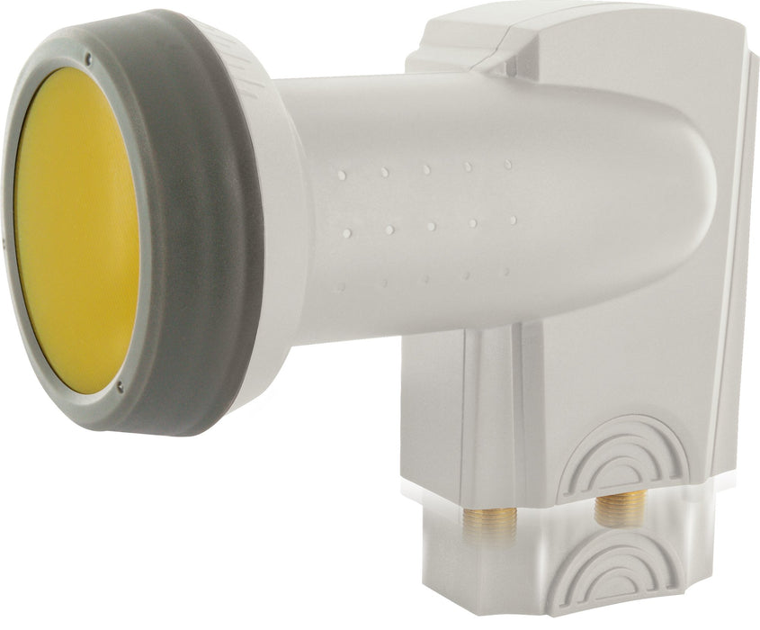 Twin LNB digital SUN PROTECT hellgrau