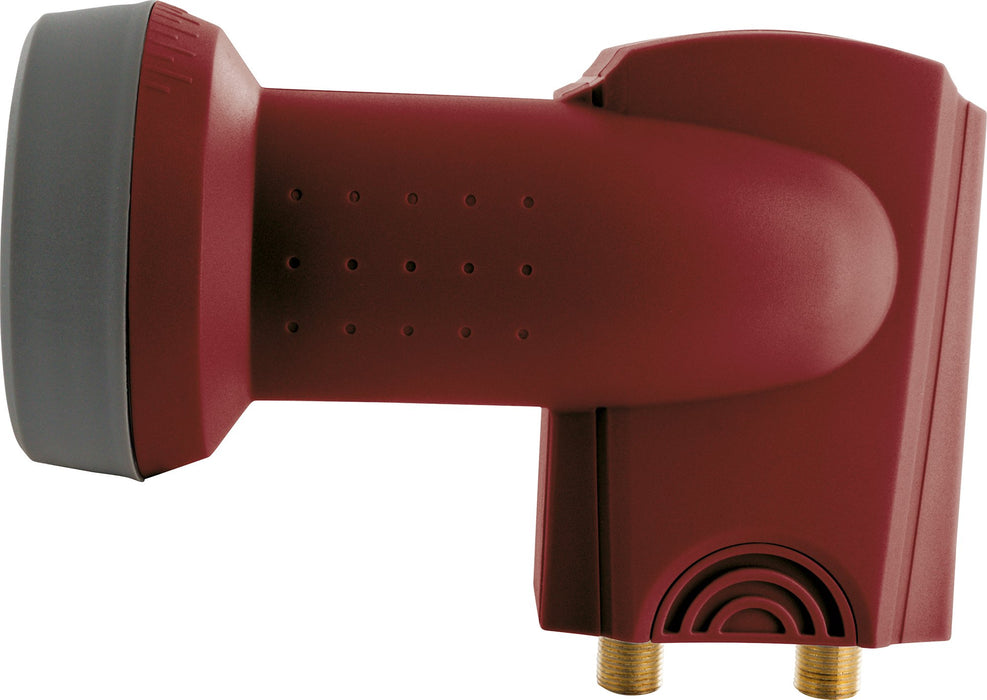 Twin LNB digital SUN PROTECT brick red