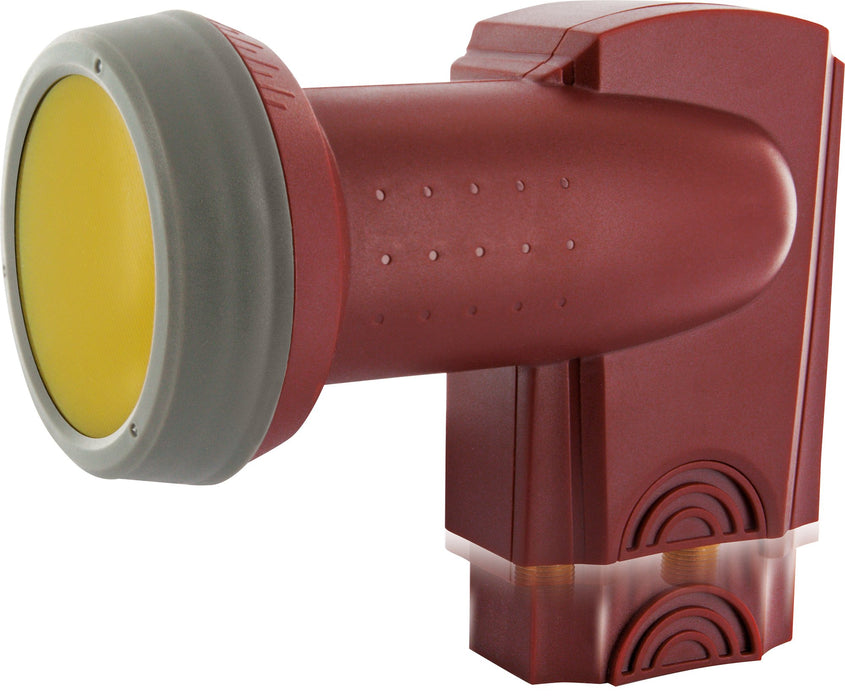 Twin LNB digital SUN PROTECT ziegelrot