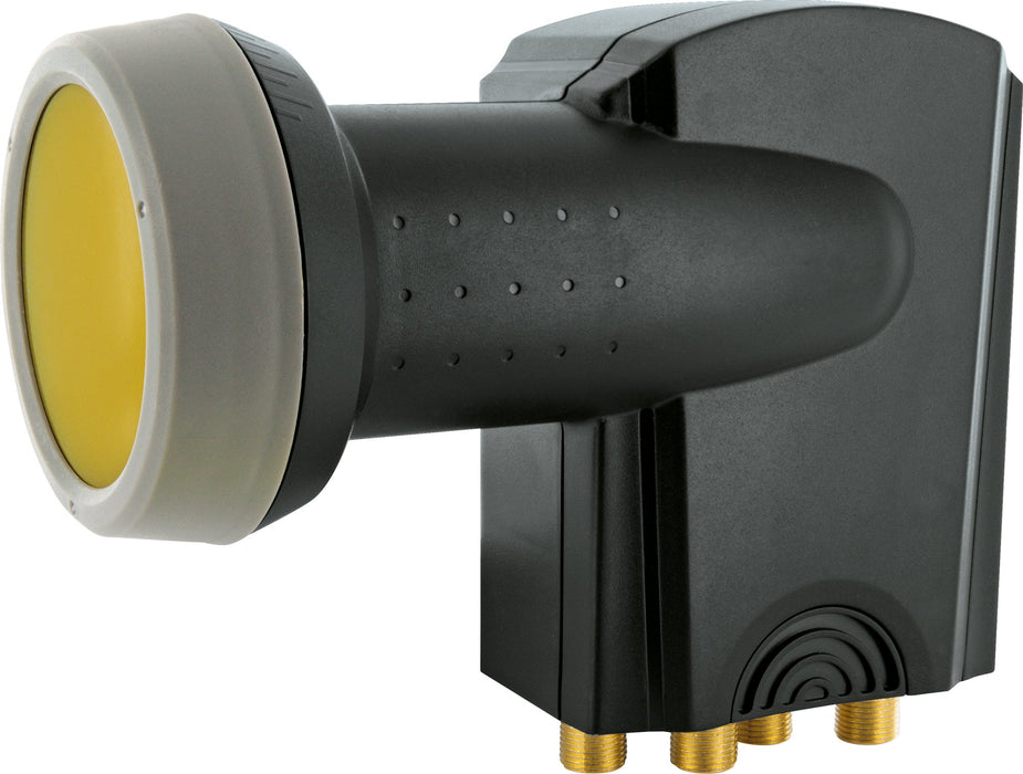 Schwaiger Quattro LNB digital SUN PROTECT anthrazit