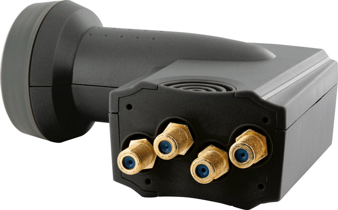 Quad LNB digital SUN PROTECT anthrazit