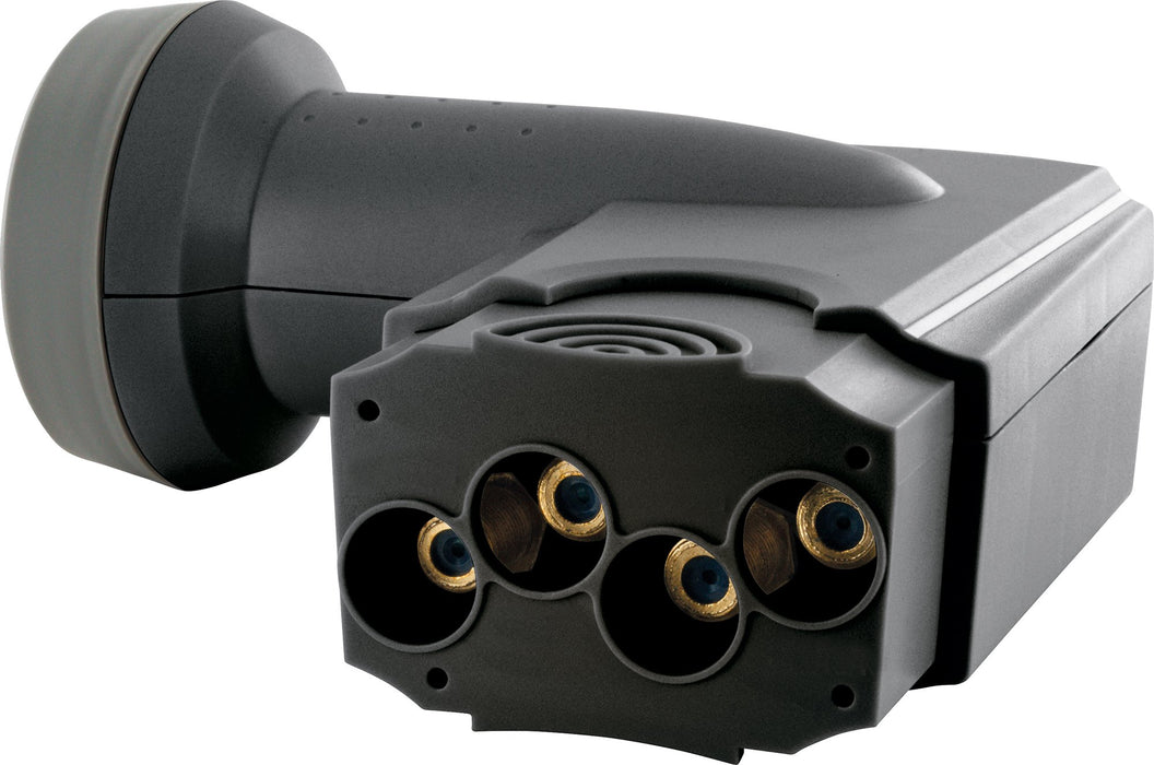Quad LNB digital SUN PROTECT anthrazit