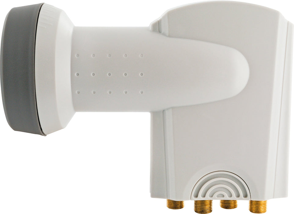 Quad LNB digital SUN PROTECT hellgrau