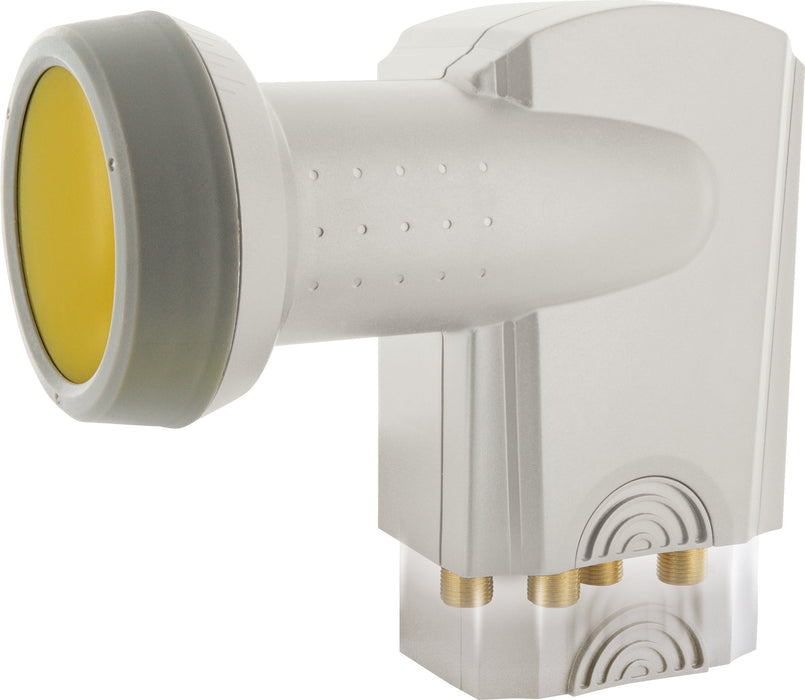 Quad LNB digital SUN PROTECT light gray