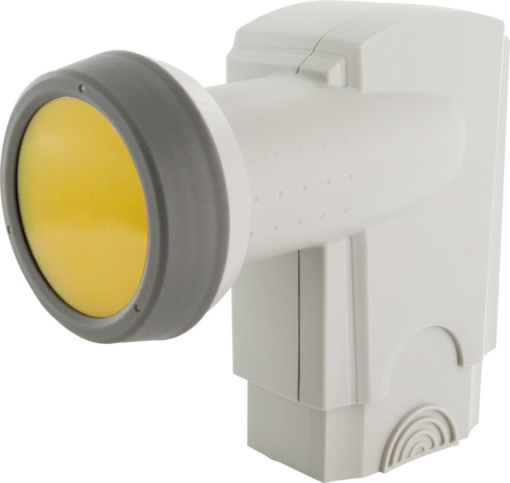 Quad LNB digital SUN PROTECT hellgrau