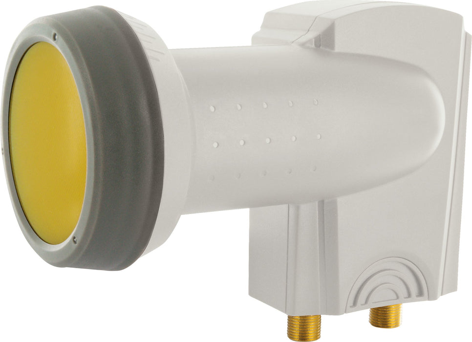 Twin LNB digital SUN PROTECT hellgrau