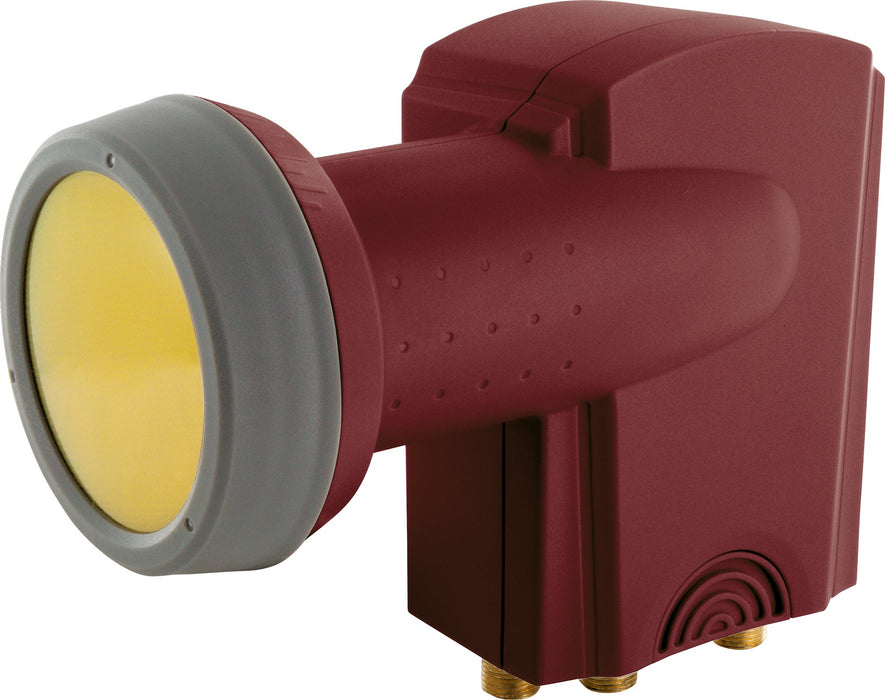 Quattro LNB digital SUN PROTECT brick red