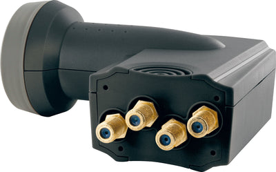 Quad LNB digital SUN PROTECT anthrazit