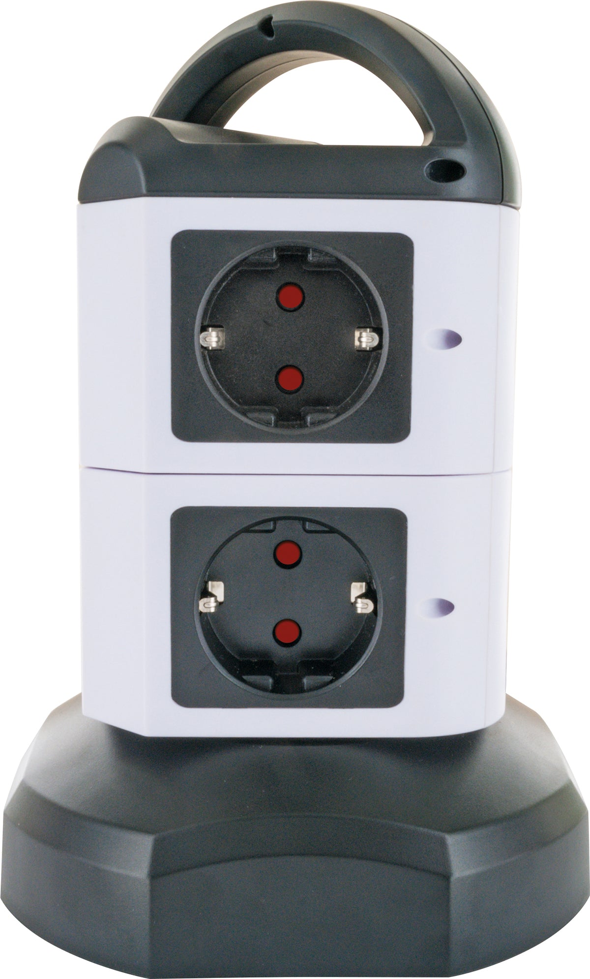 Socket tower 7-way 2 USB-A ports cable extendable rotatable