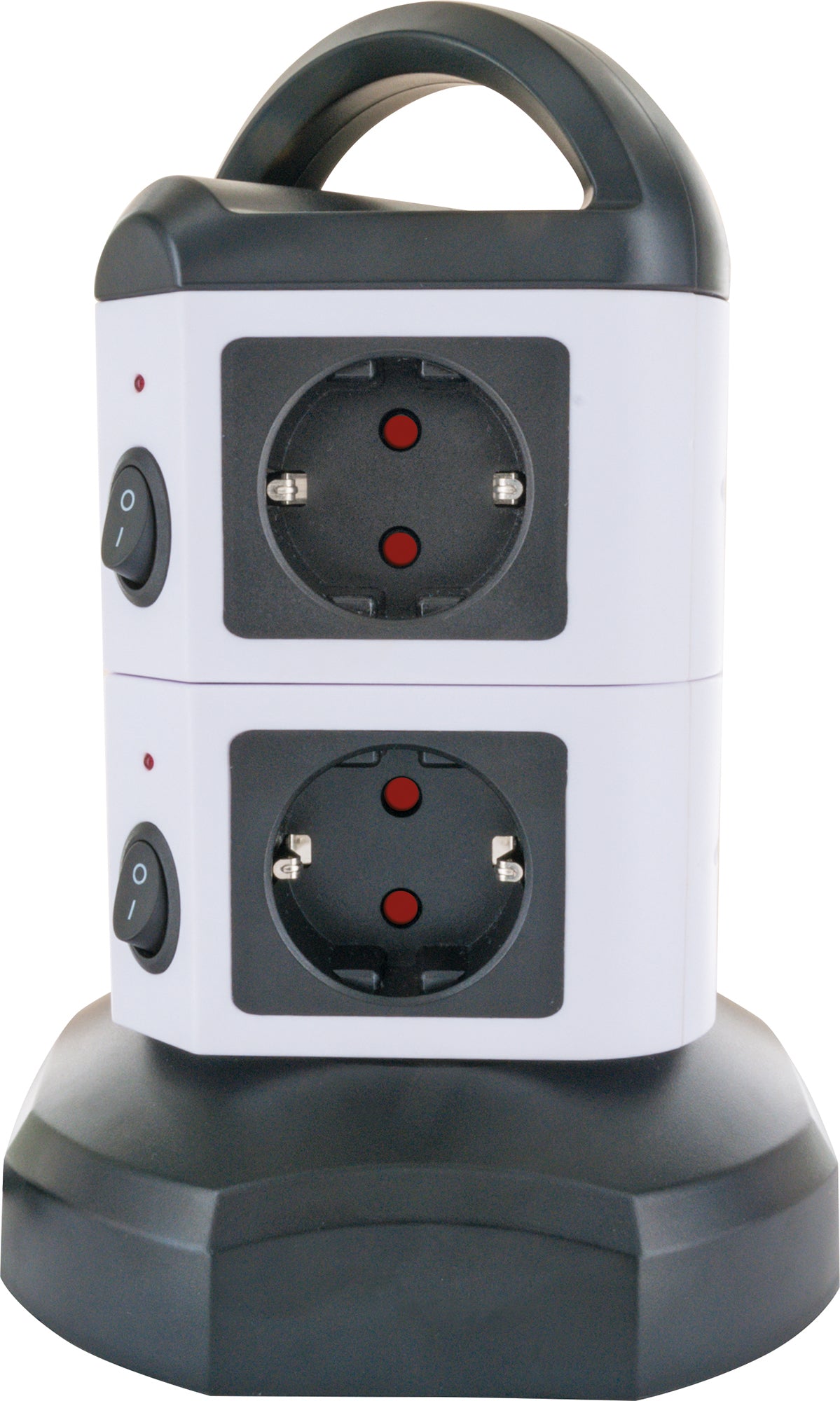 Socket tower 7-way 2 USB-A ports cable extendable rotatable