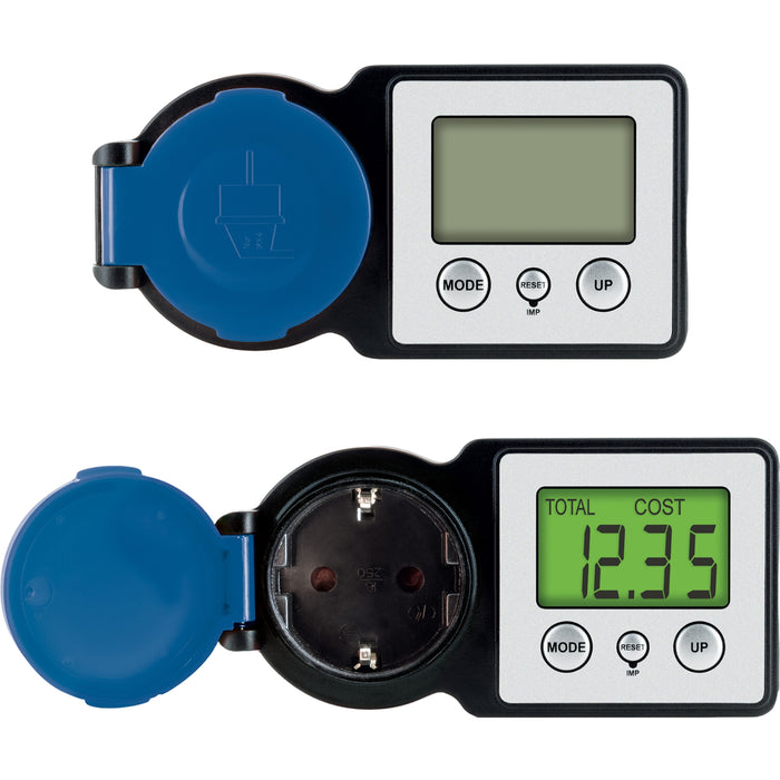 Energiekosten-/Einspeisemessgerät Outdoor beleuchtet