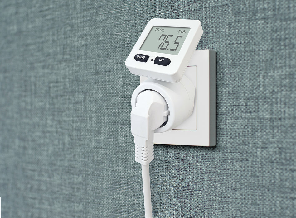 Energiekosten-/Einspeisemessgerät drehbar rund