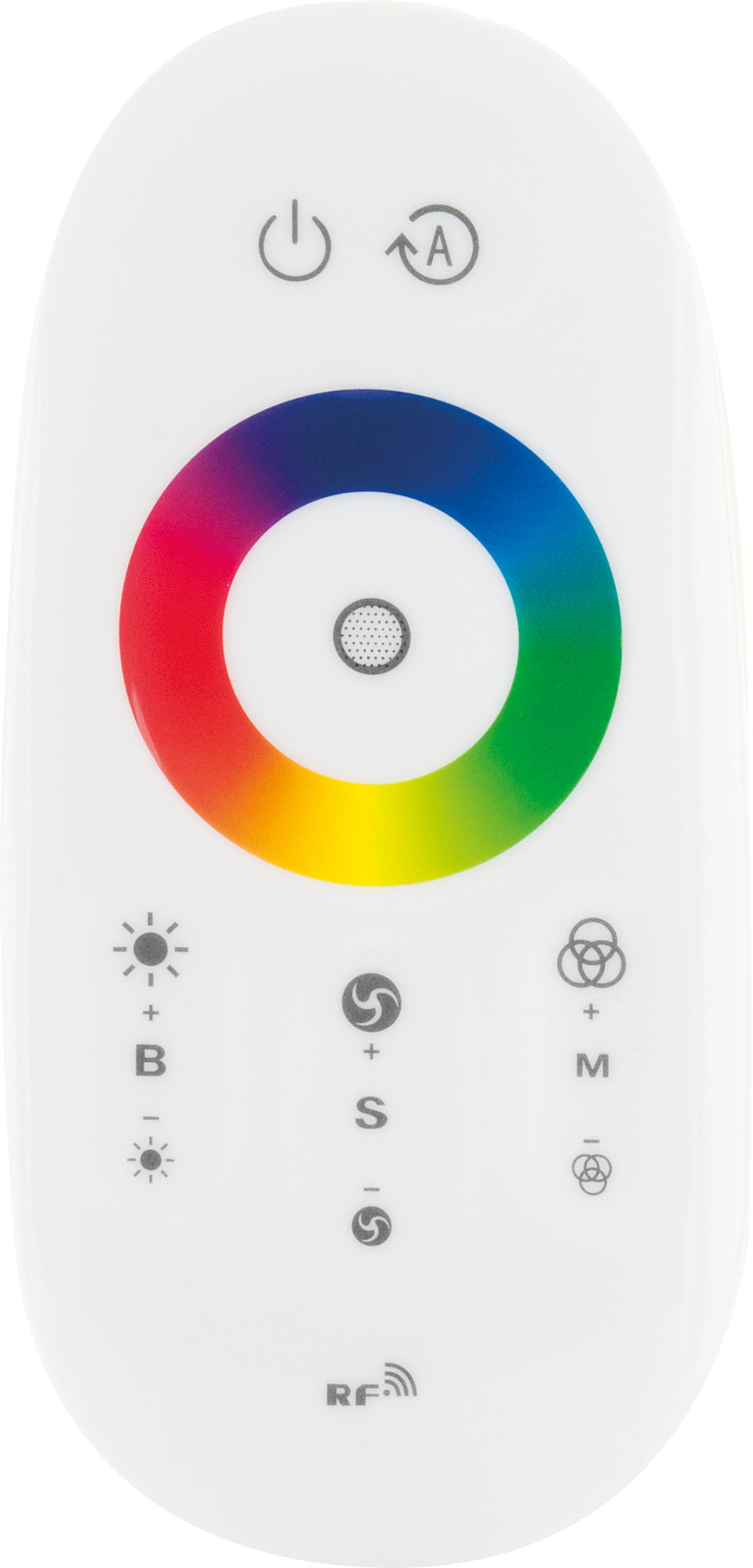 RGB LED floor lamp, dimmable, with color change, with remote control