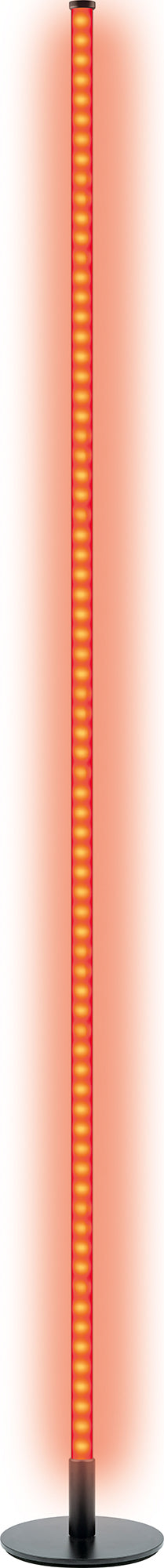 RGB LED floor lamp, dimmable, with color change, with remote control