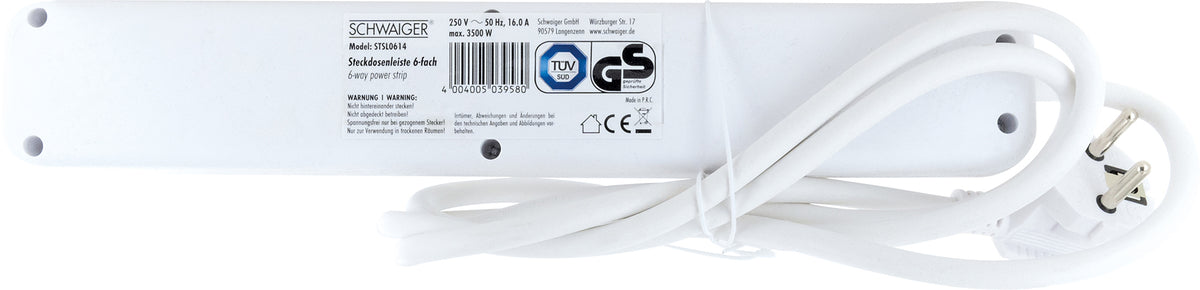 6-way power strip