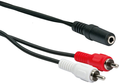 KLINKE / CINCH Y adapter cable