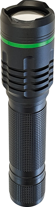 Taschenlampe mit Zoomfunktion und 3 Leuchtmodi