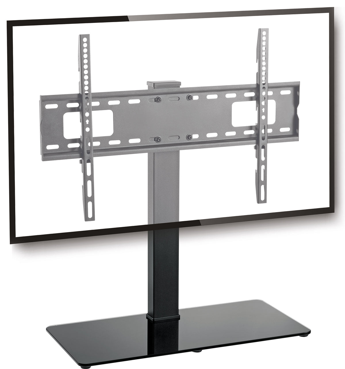 Stand with swivel mount for Curved & Flat TVs up to 40kg / 70" (VESA 600x400)