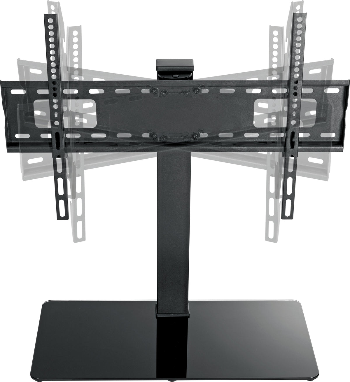 Stand with swivel mount for Curved & Flat TVs up to 40kg / 70" (VESA 600x400)
