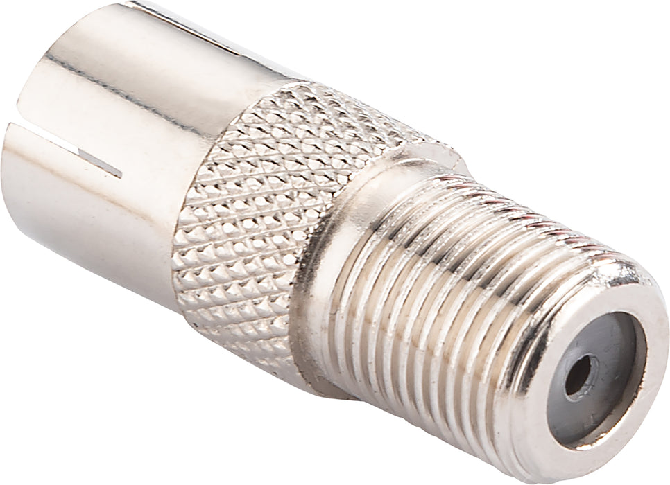 Adapter F- auf IEC-Buchse