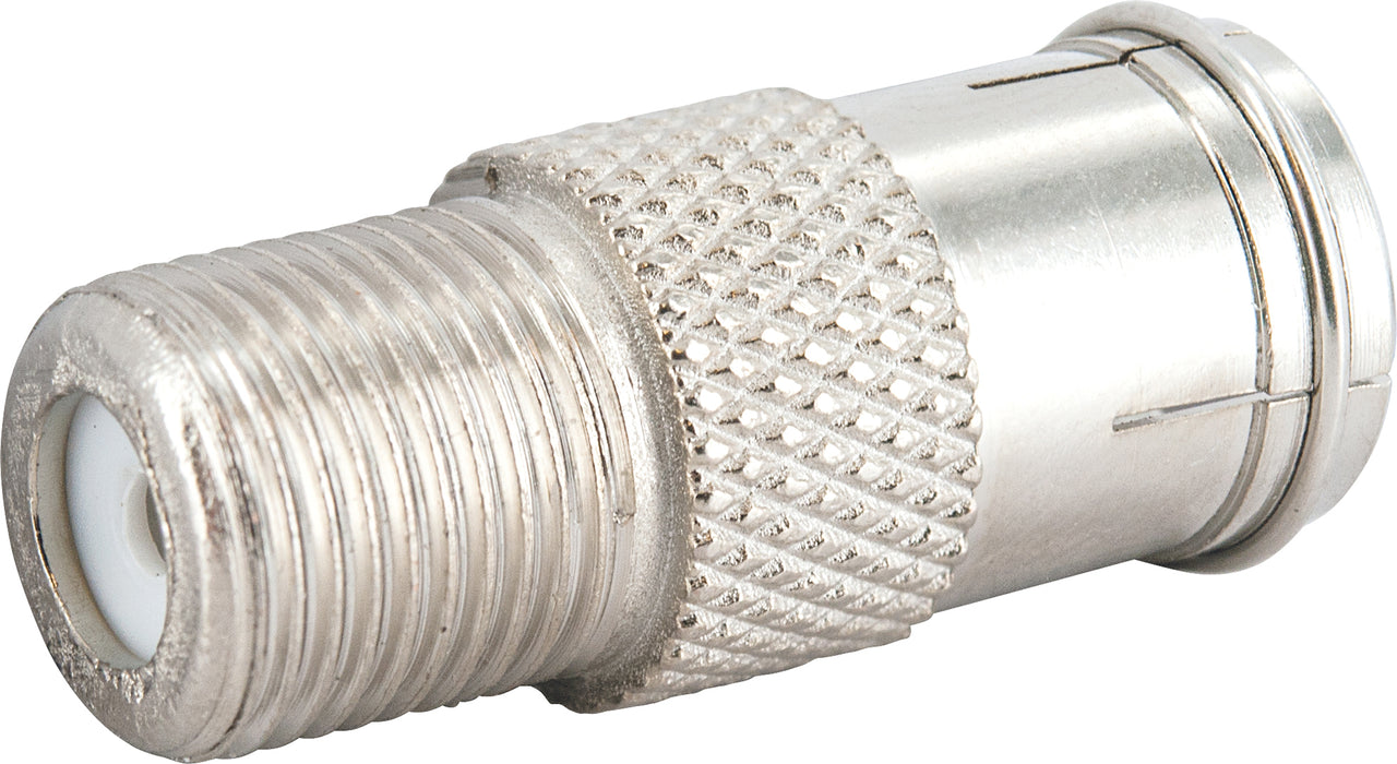 Adapter F-Quick-Stecker auf -Buchse