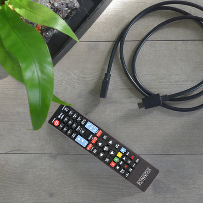 Replacement remote control (for: LG, Samsung, Sony, Panasonic, Philips)