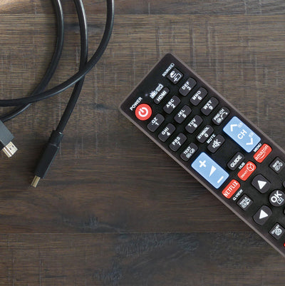 Replacement remote control (for: LG, Samsung, Sony, Panasonic, Philips)